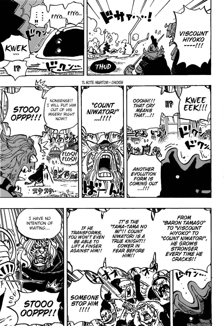 One Piece, Chapter 853 image 07